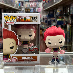 Funko POP! Anime - Hunter X Hunter -  Hisoka (DIAMOND COLLECTION) Vinyl Figure SPECIAL EDITION STICKER