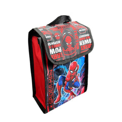 Spider-Man Backpack 4PC Set with Lunch Kit, Key Chain & Carabiner