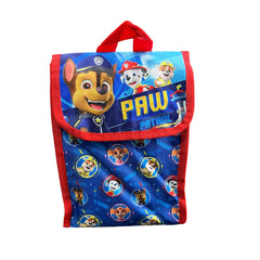 Paw Patrol Backpack 4PC Set with Lunch Kit, Key Chain & Carabiner
