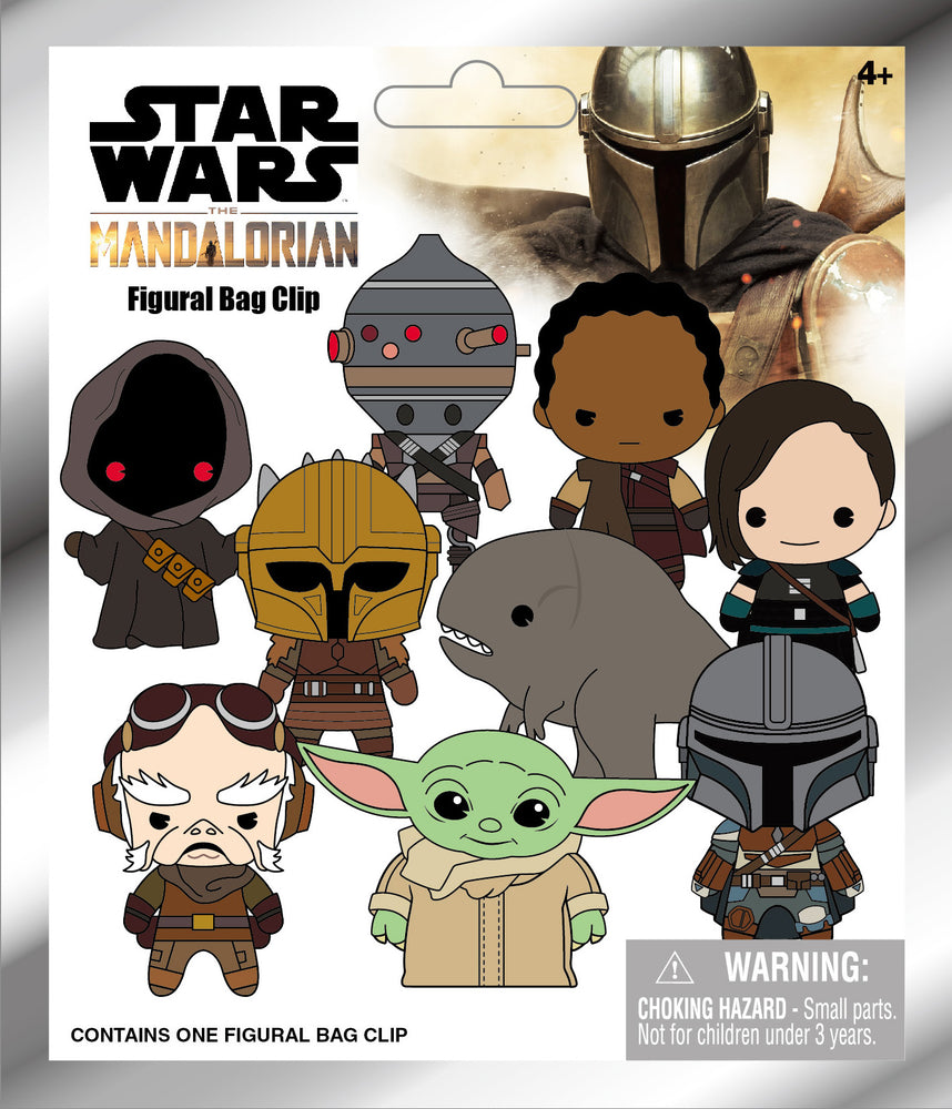 Star Wars: Mandalorian 3-D Foam Figural Bag Clip Blind Bag