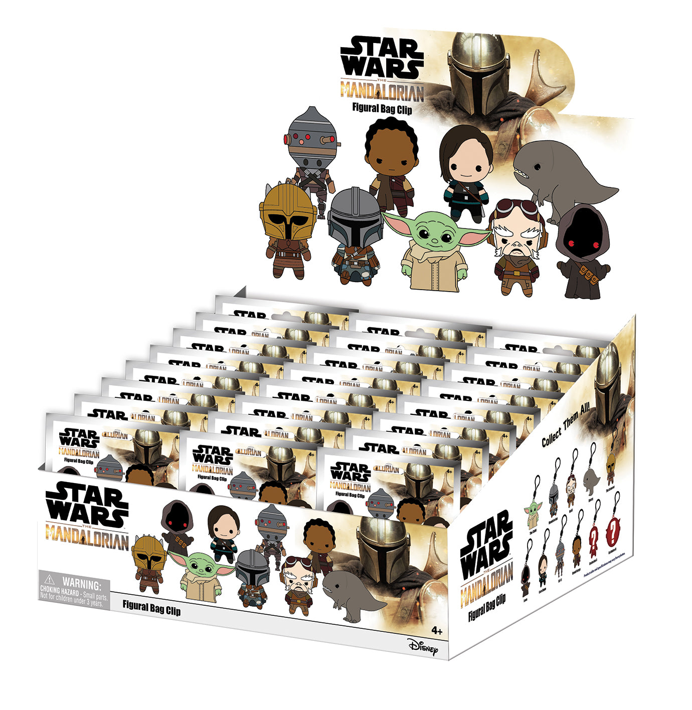 Star Wars: Mandalorian 3-D Foam Figural Bag Clip Blind Bag