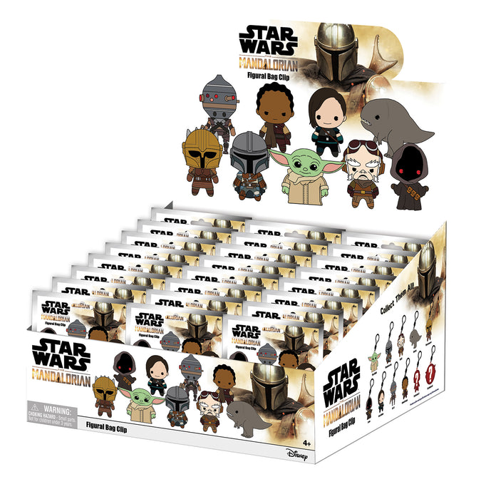 Star Wars: Mandalorian 3-D Foam Figural Bag Clip Blind Bag