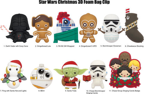 Star Wars Christmas - 3D Figural Keyring Blind Bag