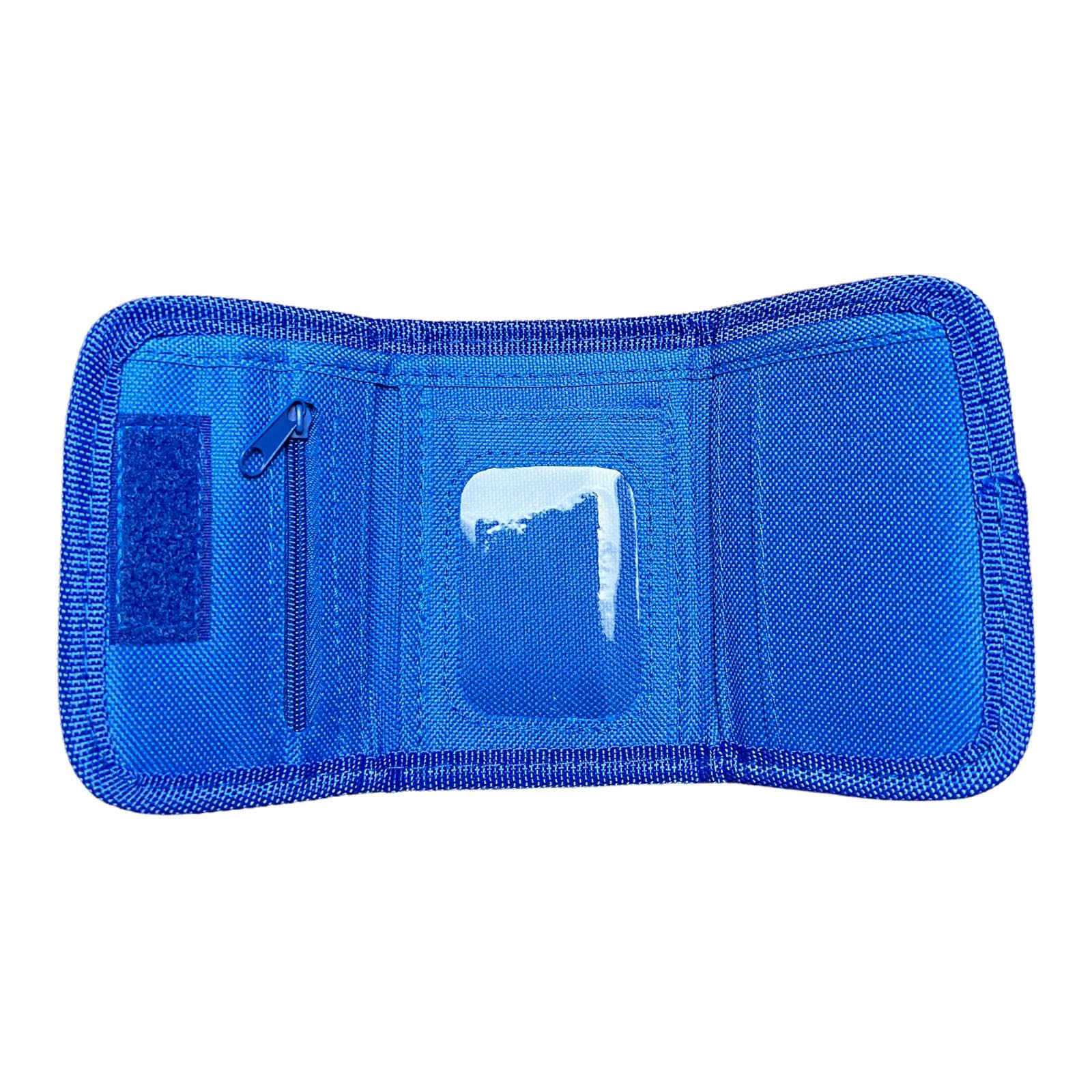 Disney Mickey Mouse Tri-Fold Wallet [Blue]
