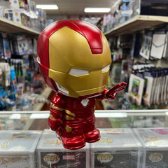 MONOGRAM MARVEL IRON MAN Cute 9" Coin/Bust Bank Christmas Birthday Gift
