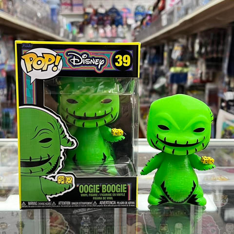 Funko Pop! DISNEY Nightmare Before Christmas - Oogie Boogie (Black light) Vinyl Figure