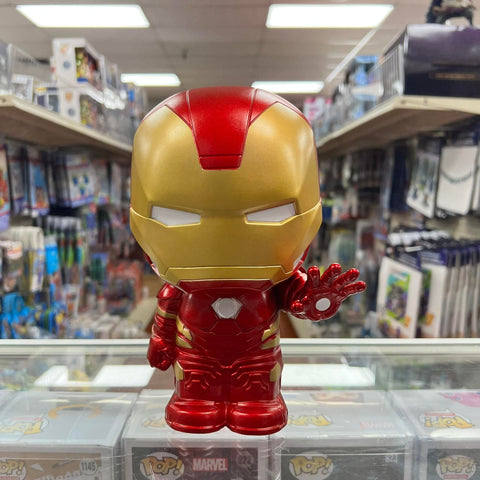 MONOGRAM MARVEL IRON MAN Cute 9" Coin/Bust Bank Christmas Birthday Gift