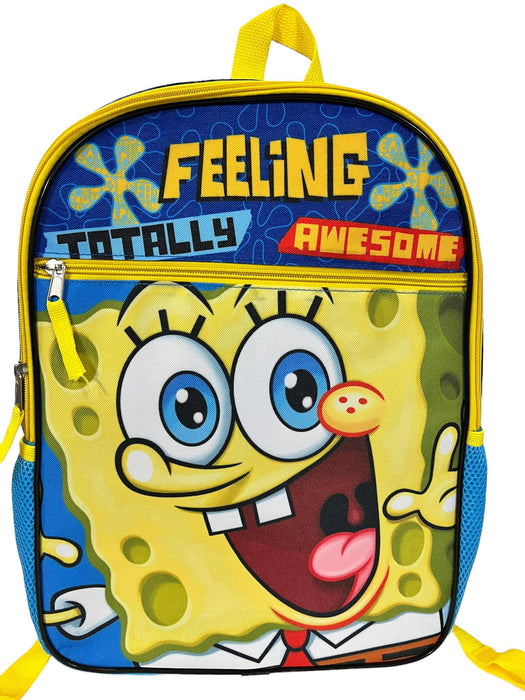 SPONGEBOB SQUAREPANTS "FEELING TOTALLY AWESOME" 16" Backpack for Kids