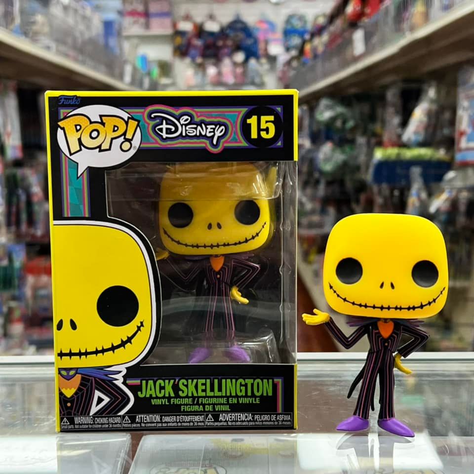 Funko Pop! DISNEY Nightmare Before Christmas - Jack Skellington (Black light) Vinyl Figure
