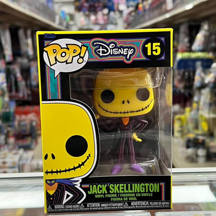 Funko Pop! DISNEY Nightmare Before Christmas - Jack Skellington (Black light) Vinyl Figure