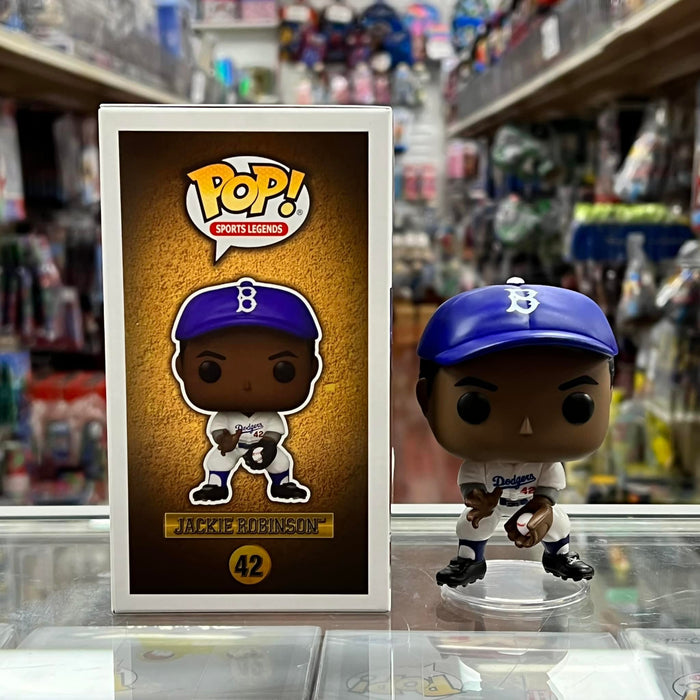 Funko Pop! MLB: Dodgers - Sports Legends JACKIE ROBINSON Vinyl Figure #42