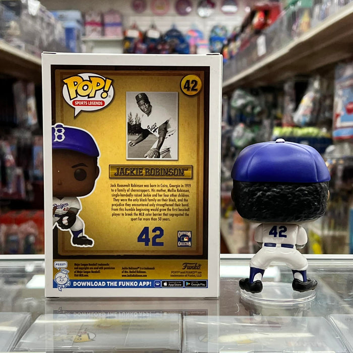 Funko Pop! MLB: Dodgers - Sports Legends JACKIE ROBINSON Vinyl Figure #42