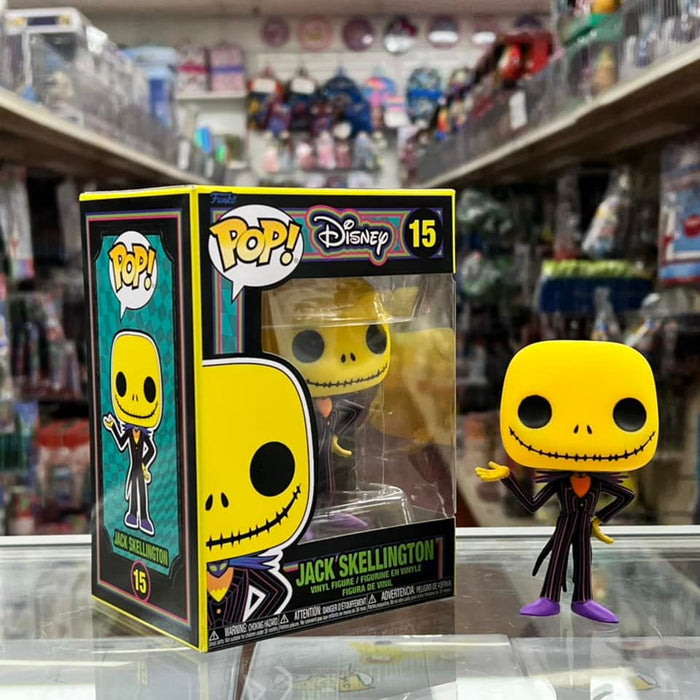 Funko Pop! DISNEY Nightmare Before Christmas - Jack Skellington (Black light) Vinyl Figure