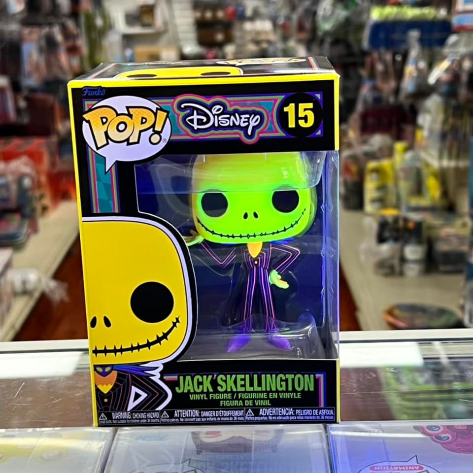 Funko Pop! DISNEY Nightmare Before Christmas - Jack Skellington (Black light) Vinyl Figure