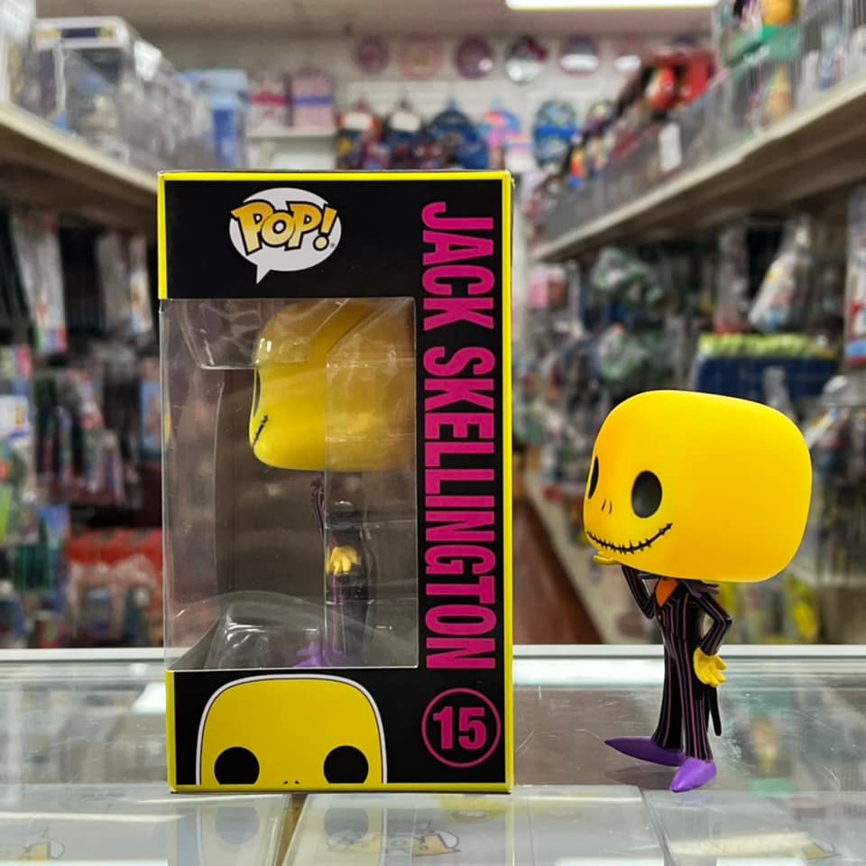 Funko Pop! DISNEY Nightmare Before Christmas - Jack Skellington (Black light) Vinyl Figure