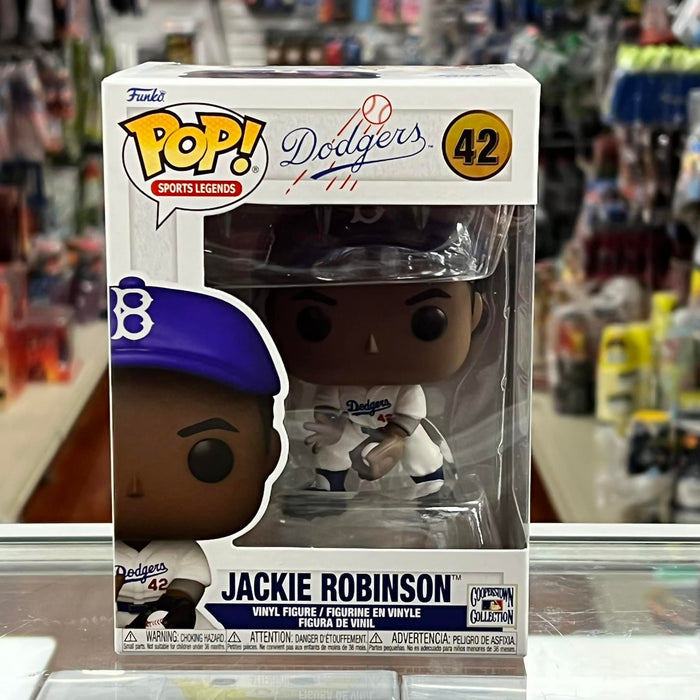 Funko Pop! MLB: Dodgers - Sports Legends JACKIE ROBINSON Vinyl Figure #42