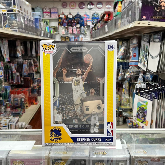 FUNKO POP! NBA Stephen Curry Pop! Trading Card Figure with Case #04