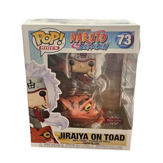 Funko Pop! Animation: Naruto Shippuden JIRAIYA ON TOAD 6" Vinyl Figure #73 SPECIAL EDITION