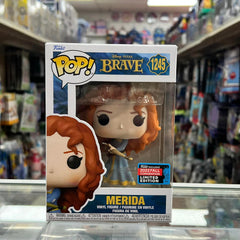 Funko Pop 2022 NYCC New York Comic Con Exclusive : DISNEY PIXAR BRAVE: MERIDA Vinyl Figure #1245