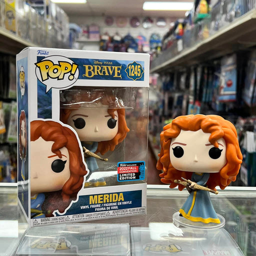 Funko Pop 2022 NYCC New York Comic Con Exclusive : DISNEY PIXAR BRAVE: MERIDA Vinyl Figure #1245