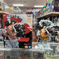 Bandai Tamashii Nations One Piece Monkey D. Luffy Wano Country Third Act Ichiban 7 9/10 inches Tall Statue