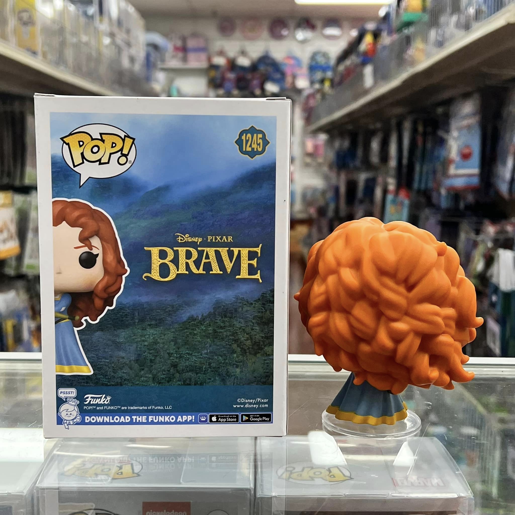 Funko Pop 2022 NYCC New York Comic Con Exclusive : DISNEY PIXAR BRAVE: MERIDA Vinyl Figure #1245