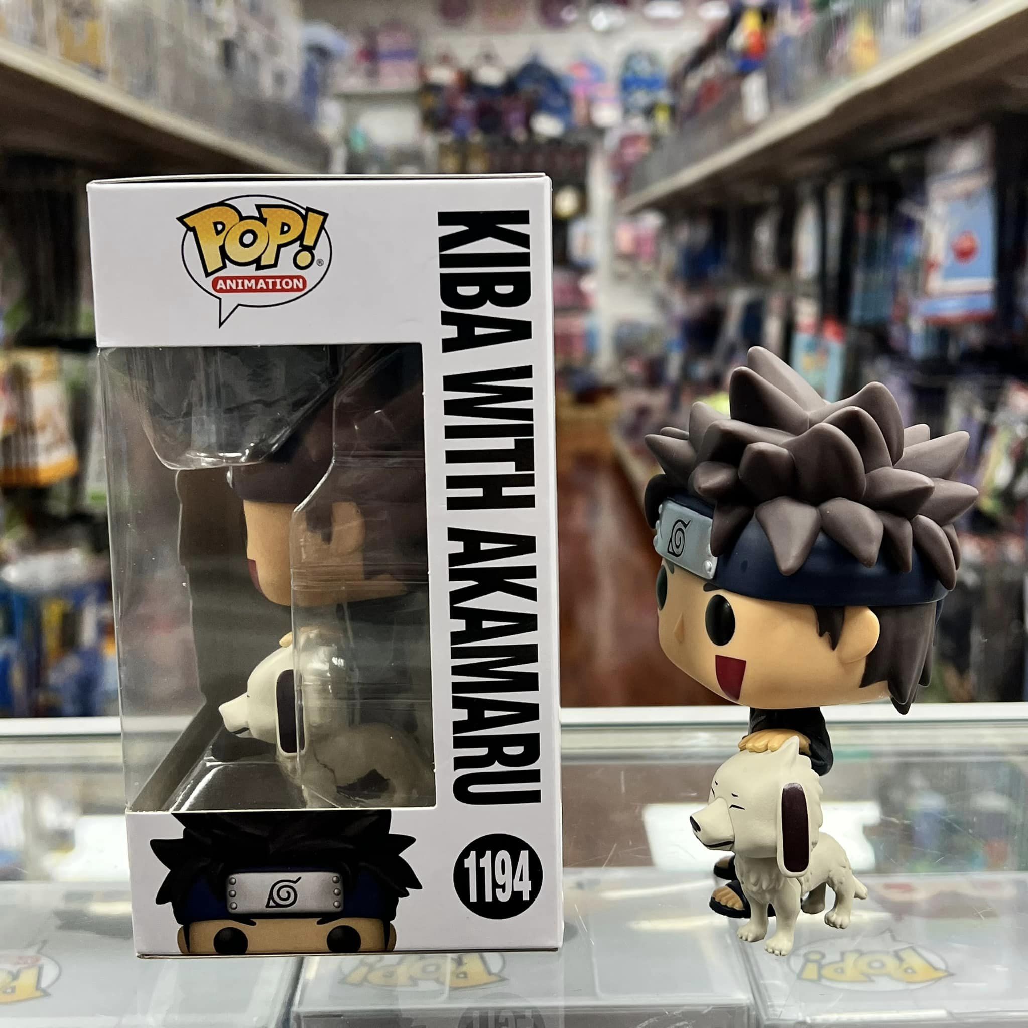 Funko Pop! Animation: Naruto - KIBA WITH AKAMARU Vinyl Figure #1194