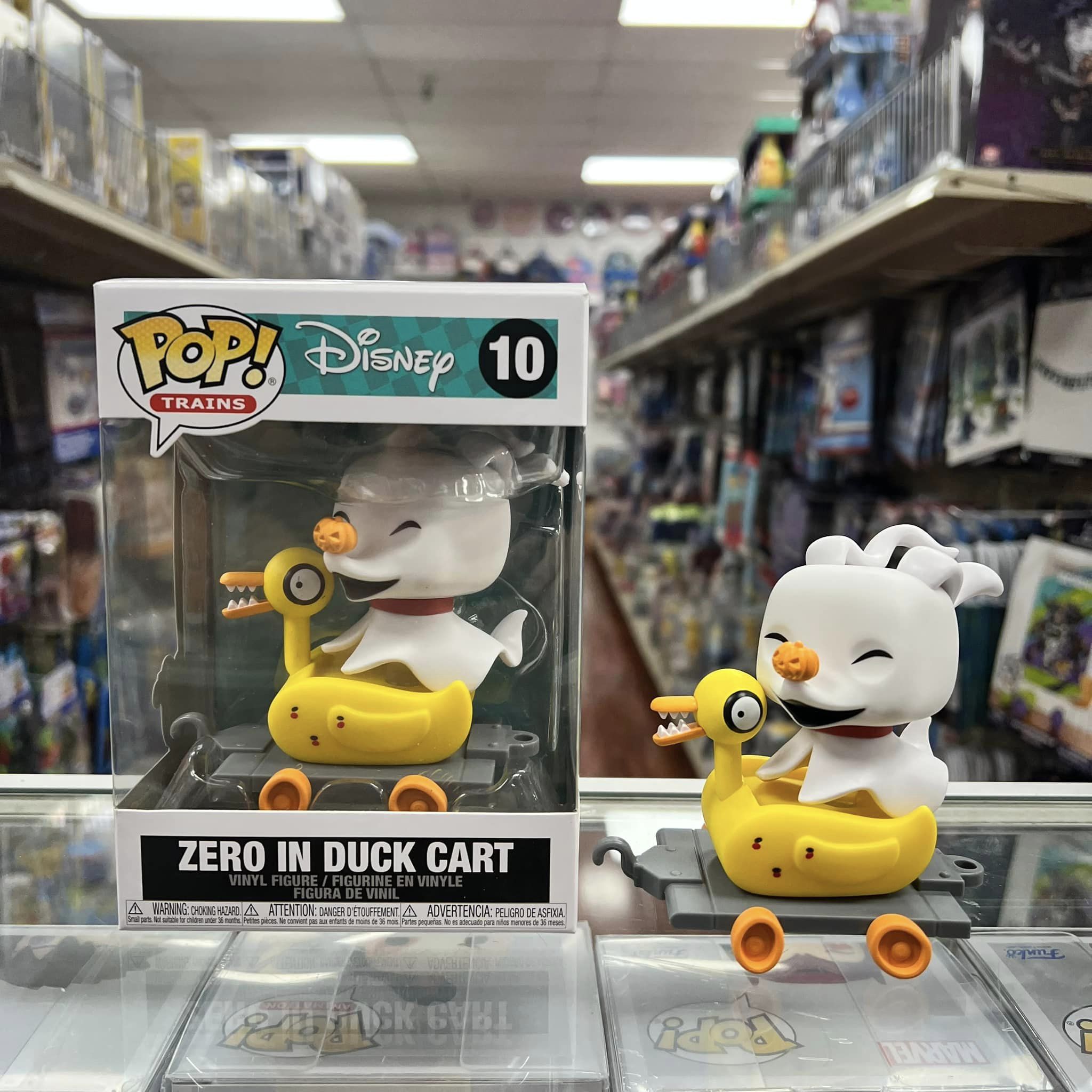 Funko Pop! DISNEY Nightmare Before Christmas - TRAINS: ZERO IN DUCK CART Vinyl Figure
