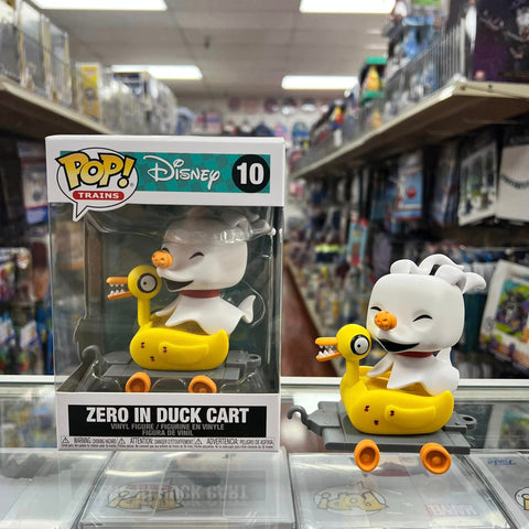 Funko Pop! DISNEY Nightmare Before Christmas - TRAINS: ZERO IN DUCK CART Vinyl Figure