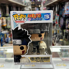 Funko Pop! Animation: Naruto - KIBA WITH AKAMARU Vinyl Figure #1194