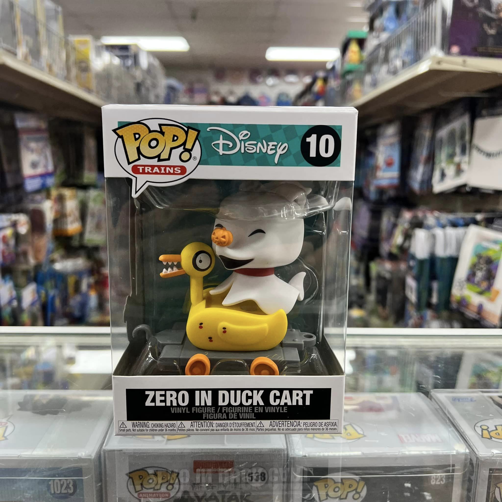 Funko Pop! DISNEY Nightmare Before Christmas - TRAINS: ZERO IN DUCK CART Vinyl Figure