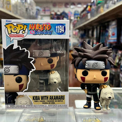 Funko Pop! Animation: Naruto - KIBA WITH AKAMARU Vinyl Figure #1194