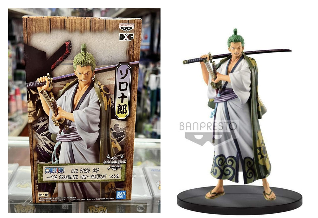 BANPRESTO One Piece The Grandline Men Wanokuni vol.2 DXF Figure