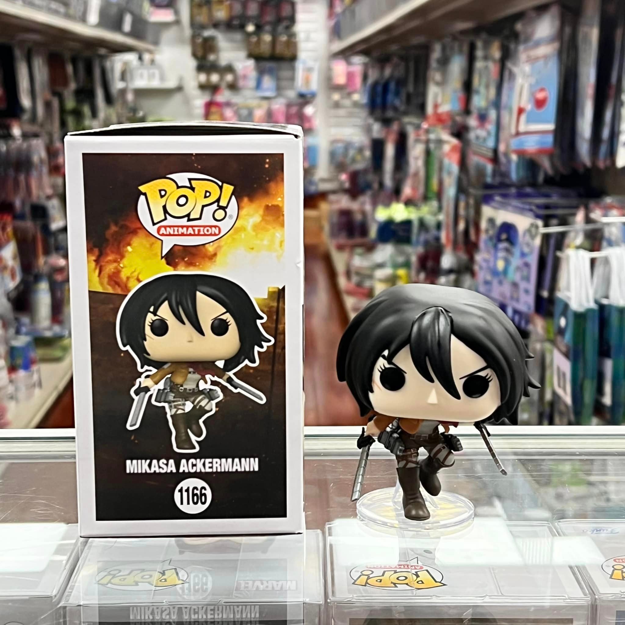 Funko POP! Anime Attack on Titan MIKASA ACKERMANN Vinyl Figure #1166