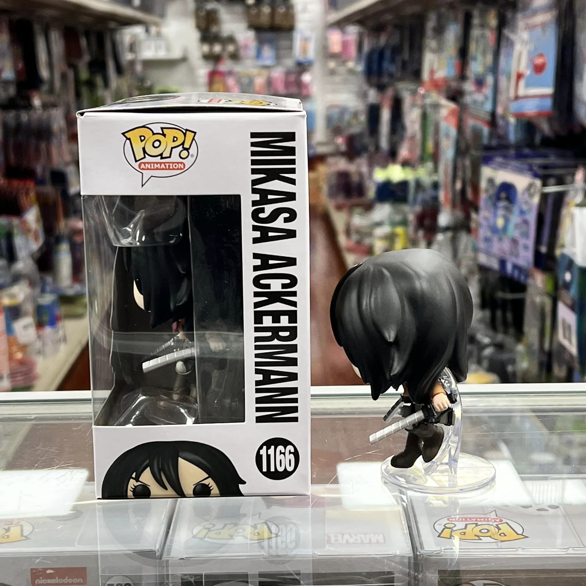 Funko POP! Anime Attack on Titan MIKASA ACKERMANN Vinyl Figure #1166