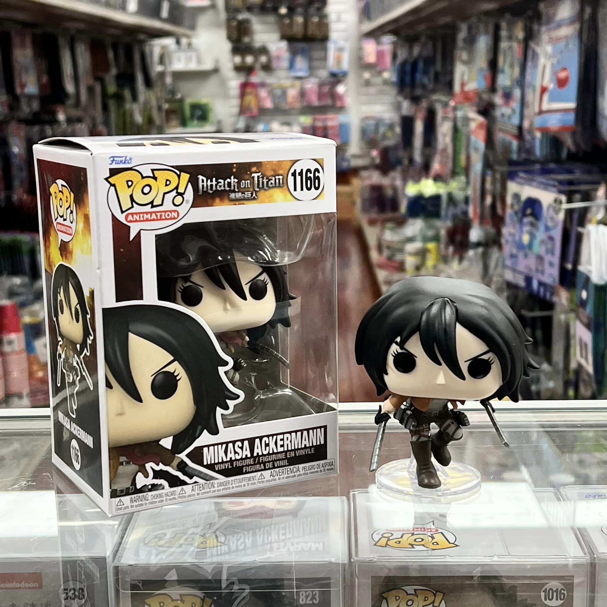 Funko POP! Anime Attack on Titan MIKASA ACKERMANN Vinyl Figure #1166