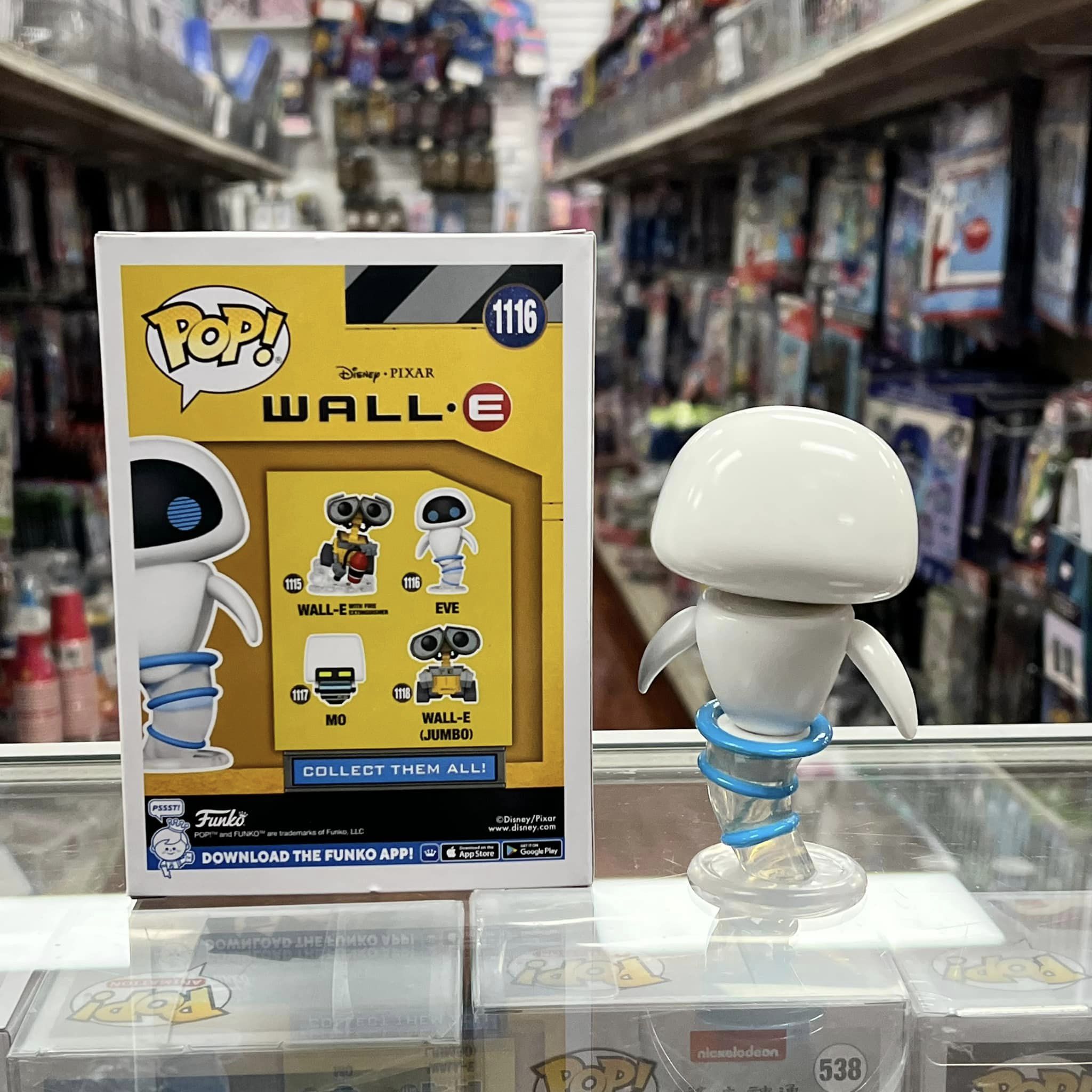FUNKO POP! DISNEY PIXAR: WAll E: EVE Vinyl Figure #1116