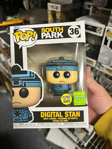 Funko Pop! TV: South Park - DIGITAL STAN Vinyl Figure #36  2022 SDCC Convention Exclusive