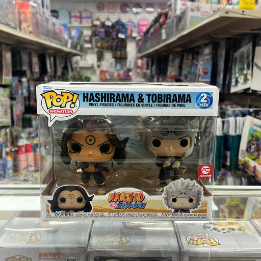 Funko Pop! Naruto Shippuden HASHIRAMA & TOBIRAMA Vinyl Figure 2 PACK