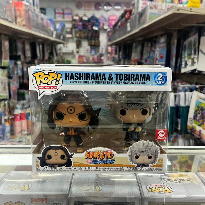 Funko Pop! Naruto Shippuden HASHIRAMA & TOBIRAMA Vinyl Figure 2 PACK