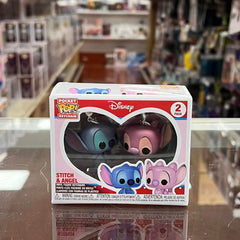 Funko Pocket POP! Keychain - Disney Stitch & Angel Vinyl Figure Keychains 2 PACK