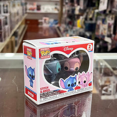 Funko Pocket POP! Keychain - Disney Stitch & Angel Vinyl Figure Keychains 2 PACK
