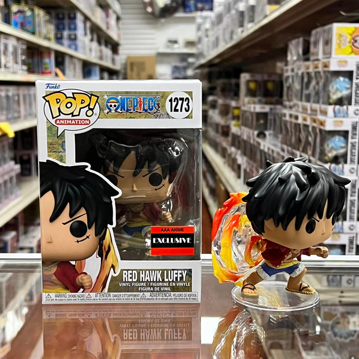 Funko Pop! Animation: One Piece Red Hawk Luffy #1273 AAA Anime Exclusive