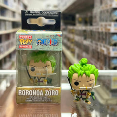 Funko Pop! Keychain: One Piece - RORONOA ZORO , 2 inches Vinyl Figure