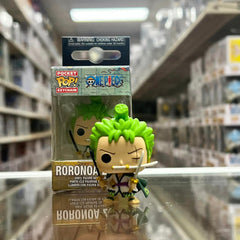 Funko Pop! Keychain: One Piece - RORONOA ZORO , 2 inches Vinyl Figure