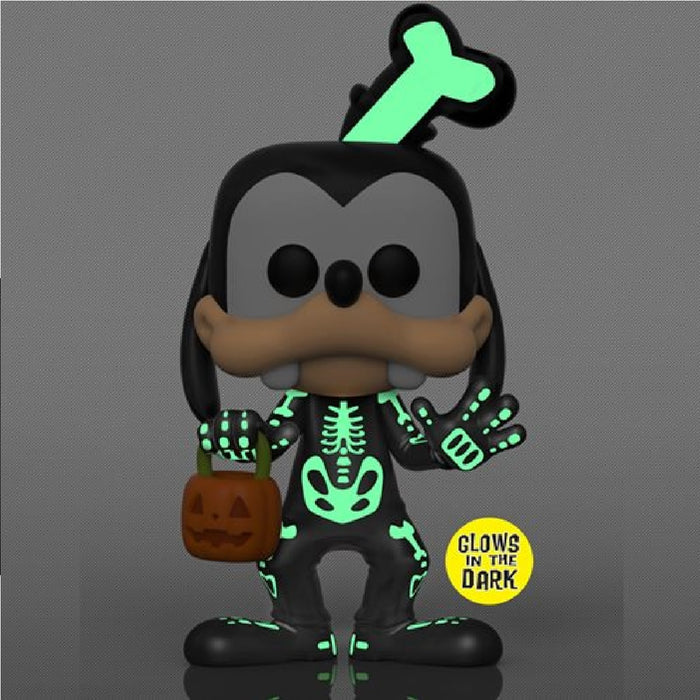 Funko Pop! Disney Skeleton Goofy Glow-in-the-Dark Pop! Vinyl Figure - Entertainment Earth Exclusive