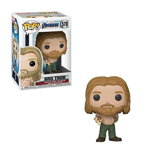 Funko Pop! Marvel: Avengers Endgame - Bro Thor with Pizza Vinyl Figure