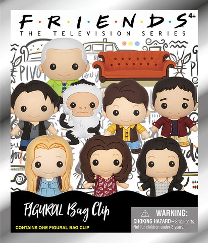 Warner Bros: Friends 3-D Foam Figural Bag Clip Blind Bag