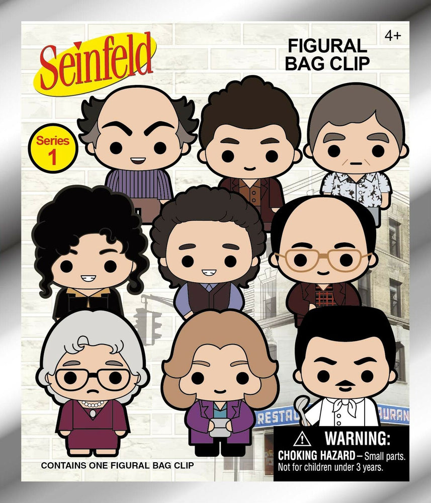 Seinfeld 3-D Foam Figural Bag Clip Blind Bag Series 1