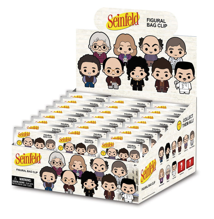 Seinfeld 3-D Foam Figural Bag Clip Blind Bag Series 1